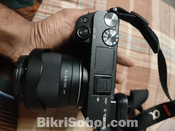 Sony a6400 with Viltrox 20mm f2.8